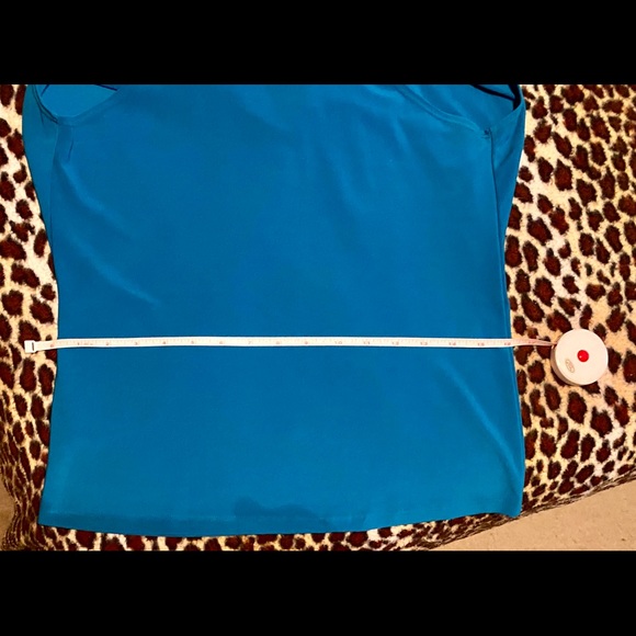 Turquoise With Sequence straps women’s top - Picture 3 of 10